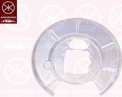 Produktbild von KLOKKERHOLM Spritzblech Bremsscheibe für BMW 5 Touring (E61) Hinten Rechts 0066876 Ankerblech