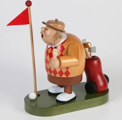 Produktbild von Golfer (19cm) Räuchermann von KWO