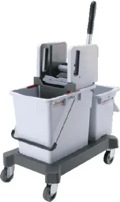 Produktbild von Vileda Professional CombiSpeed Doppelfahreimer mit Presse | Packung (1 Stück)