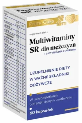 Immagine prodotto di WegaFarm Multivitamine SR per uomini, 60 capsule