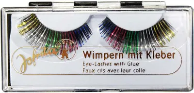 Produktbild von Glitter Wimpern Regenbogen