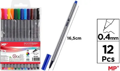 Immagine prodotto di Matite colorate 0,4 mm 12 colori