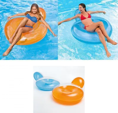Produktbild von Okrúhle nafukovacie lehátko s matracom na kúpanie Intex 58889