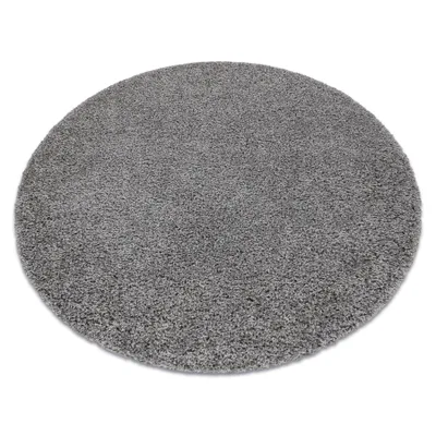 Immagine prodotto di Tappeto SOFFI cerchio shaggy 5cm grigio grigio ruota 160 cm