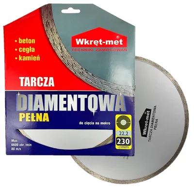 Produktbild von Diamanttrennscheibe 230 mm Nassschnitt Fliesen Keramik