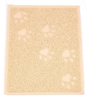 Immagine prodotto di Tappetino antiscivolo per cucce di cani e gatti - Morbido e impermeabile - Resistente materasso in PVC per animali domestici - 39x59 cm - Tappetino per pasti facile da pulire per cani e gatti.