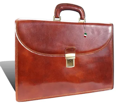 Produktbild von Florence Tasche braun Leder Aktentasche Businesstasche D2OTF151N