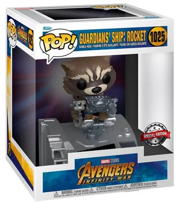 Immagine prodotto di Funko Pop! Deluxe Marvel: Statek Strażników Galaktyki z Rocketem - Ekskluzywna Figurki