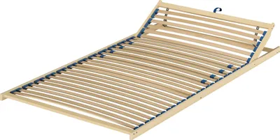 Produktbild von 70.32-12-220 FV Federholzrahmen Lattenrost 120x220 cm Kopfteil verstellbar