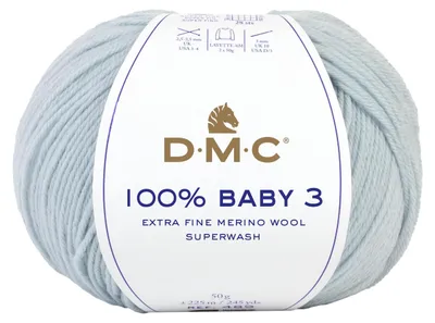 Image de DMC 100% Baby-3 Wool - pure Laine (Color 131)