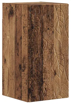 Imagen del producto de vidaXL Armario de pared para baño, modelo DELFT, madera envejecida, 30 x 31 x 59 cm