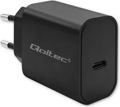 Zdjęcie produktu dla Qoltec 52376, Wewnętrzna, Prąd przemienny, USB, 12 V, 3 A, Czarny