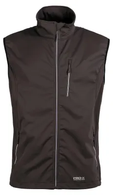 Produktbild von Pro-X Elements softshellweste Mateo Herren Polyester anthrazit mt XXL