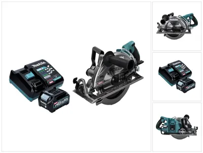 Imagen del producto de Makita RS 002 GD1 Sierra circular sin cable 40 V máx. 260 mm sin escobillas + 1x batería recargable 2,5 Ah + cargador