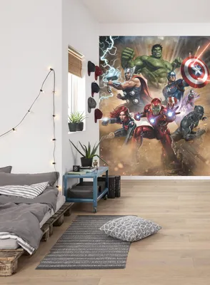 Produktbild von Digitaldruck Vlies Fototapete - Avengers Superpower - Größe 200 x 250 cm