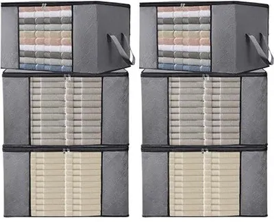 Produktbild von Aufbewahrungsbeutel 60l, atmungsaktiv, dick, für Kleidung