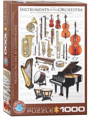 Productafbeelding van EUROGRAPHICS Puzzel: Orkestinstrumenten, 1000 stukjes