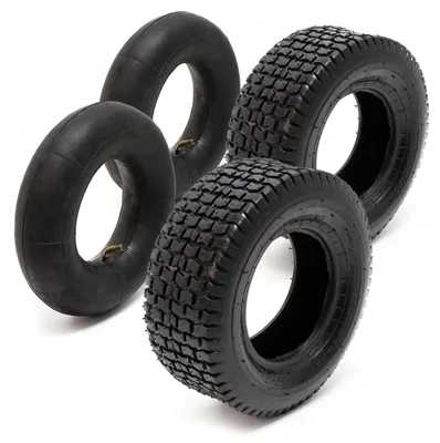 Zdjęcie produktu dla Opona do kosiarki samojezdnej - 18x8.50-8 4PR - szerokość 460 mm - zawór kątowy