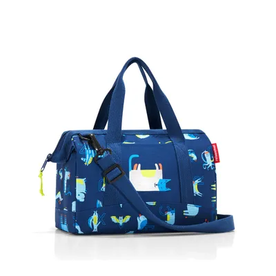 Produktbild von Reisenthel allrounder XS kids, Reisetasche, Blau, Extraklein, Fronttasche, Reißverschluss, 5 l