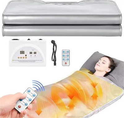 Immagine prodotto di Coperte elettriche per sauna in metallo, 45x37x26 cm, colore argento