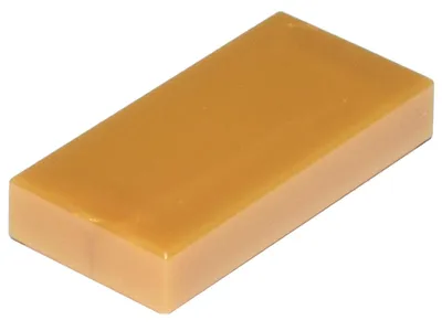 Zdjęcie produktu dla Lego® 1x2 płytki 3069 - 100 sztuk Perłowe złoto