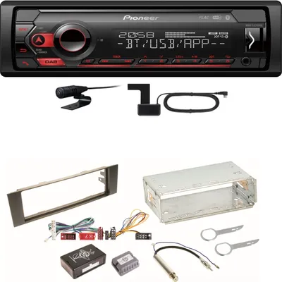 Produktbild von Pioneer MVH-S420DAB Bluetooth USB DAB+ Autoradio Einbauset für Audi A3 8P 8PA