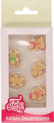 Produktbild von FunCakes Zucker Dekoration Lebkuchen Set / 12