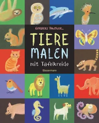 Immagine prodotto di Tiere malen mit Tafelkreide. Für Kinder ab 5 Jahren