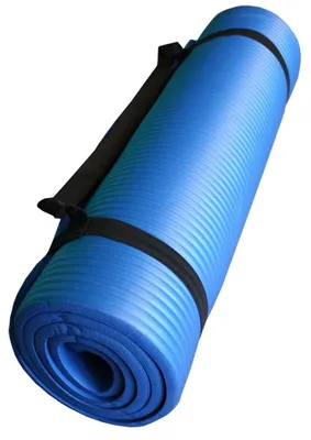 Image de Le tapis Matrixcell mesure une épaisseur de 15 cm bleu - 120X60 cm