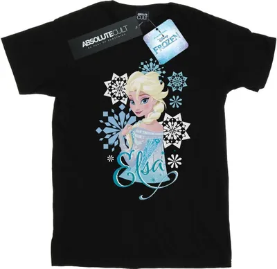 Produktbild von Disney - "Frozen" T-Shirt für Damen BI24726 (5XL) (Schwarz)