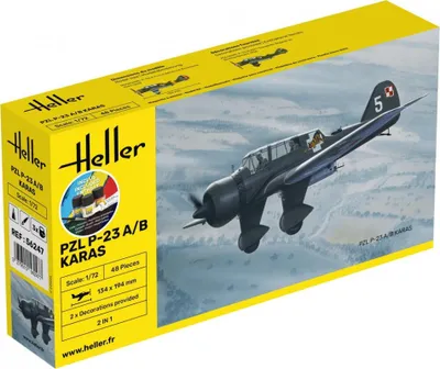Produktbild von Heller STARTER KIT PZL 23 Karas 1:72