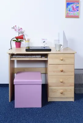 Produktbild von Schreibtisch Vollholz