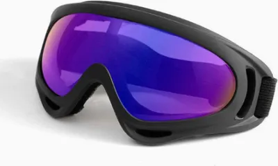 Produktbild von Skibrille, sphärische Skimaske mit UV-Schutz, Snowboardmaske, Motocrossbrille, geeignet zum Skifahren, Motorradfahren, Radfahren, Skaten, Unisex