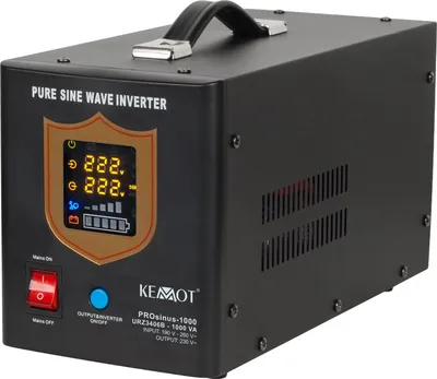 Obrázek produktu pro Zdroj záložní UPS KEMOT PROsinus URZ3406B 700W 12V, černá