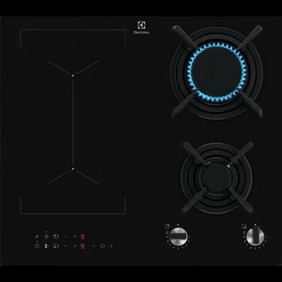 Immagine prodotto di Electrolux KDI641723K, Nero, da incasso, 60 cm, Combinazione, 4 zone/zone, 2 zone/zone