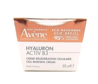 Produktbild von Avene Hyaluron Activ B3, Tages- & Nachtcreme, Frauen, Empflindliche Haut, Jeder Hauttyp, Decollete, Gesicht, Hals/Nacken, Anti-Aging, Anti-Falten, Regenerierend, Glättend, 50 ml