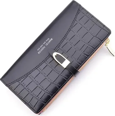 Image de Portefeuille KA-25284 Noir pour Femmes - Élégance et Praticité KP25284
