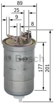 Produktbild von Bosch Kraftstofffilter  0 450 906 295