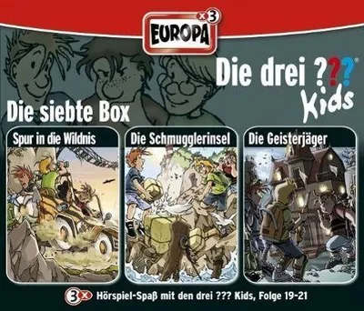Produktbild von Die drei ??? Kids. 3er Box Folgen 19 - 21 (drei Fragezeichen) 3 CDs