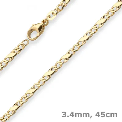 3-4mm-Dollarkette-aus-333-Gelbgold-45cm