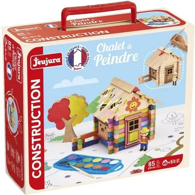 Image de Jeu de construction Jeujura Chalet to Paint