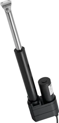 Image de Actionneur linéaire 12 V, course de 200 mm Actionneur linéaire ultra-robuste 9000 N, indice de protection IP65, 5 mm/s, avec supports de montage pour machines industrielles, navires, systèmes de levage lourd