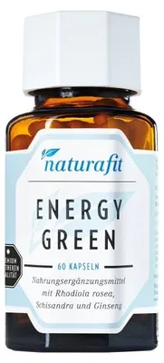 Zdjęcie produktu dla naturafit Energy Green Capsules, 60 kapsułek