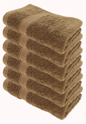 Produktbild von Julie Julsen BIO Handtuch 6er Set 50x100 Walnuss