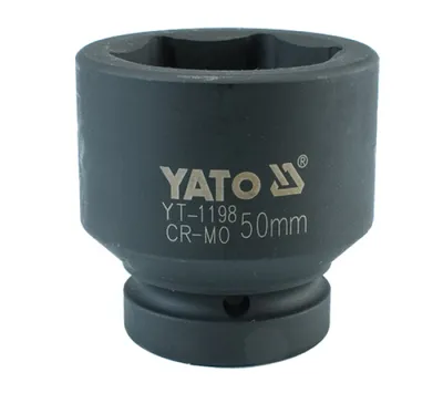 Produktbild von YATO Kraft-Stecknuss YT-1198 73mm Chrom-Molybdänstahl