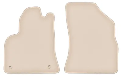 Immagine prodotto di Tappetini anteriori in moquette per Peugeot 3008 I 2009-2016 (monovolume) – 2 pezzi, beige, su misura – Wielganizator FORTUNA