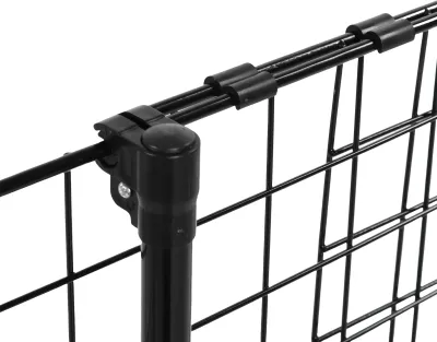 Produktbild von Hunde-Autobarriere, verstellbar, schwarze Farbe, hochdichtes Mesh-Design, Haustier-Kofferraum-Trenngitter für SUVs, LKWs