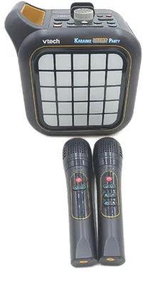 Produktbild von VTech Kinder Karaoke Mikrofon Unterhaltung Elektronisches Karaoke Light Party Lautsprecher kabellos