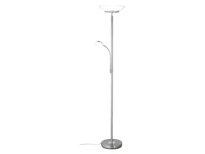 Produktbild von LIVARNO home Deckenfluter Glasschale mit Leselampe, LED -