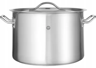 Produktbild von Hendi Edelstahl Gastronomie Topf mit Deckel 14L Induktion
